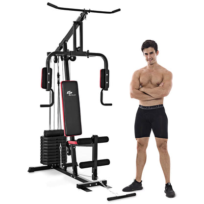 Multifunction Cross Trainer Workout Machine Strength Training Fitness Exercise