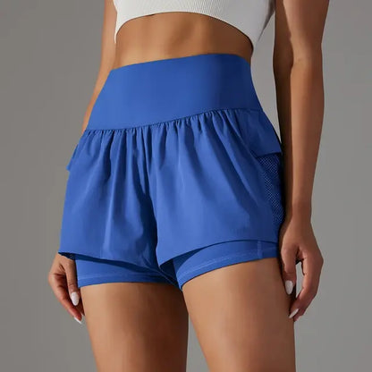 Women Gym Sport Running Shorts