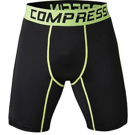 Men's Compression Camo Athletic Tights Shorts: 3D Print Skinny Bottoms