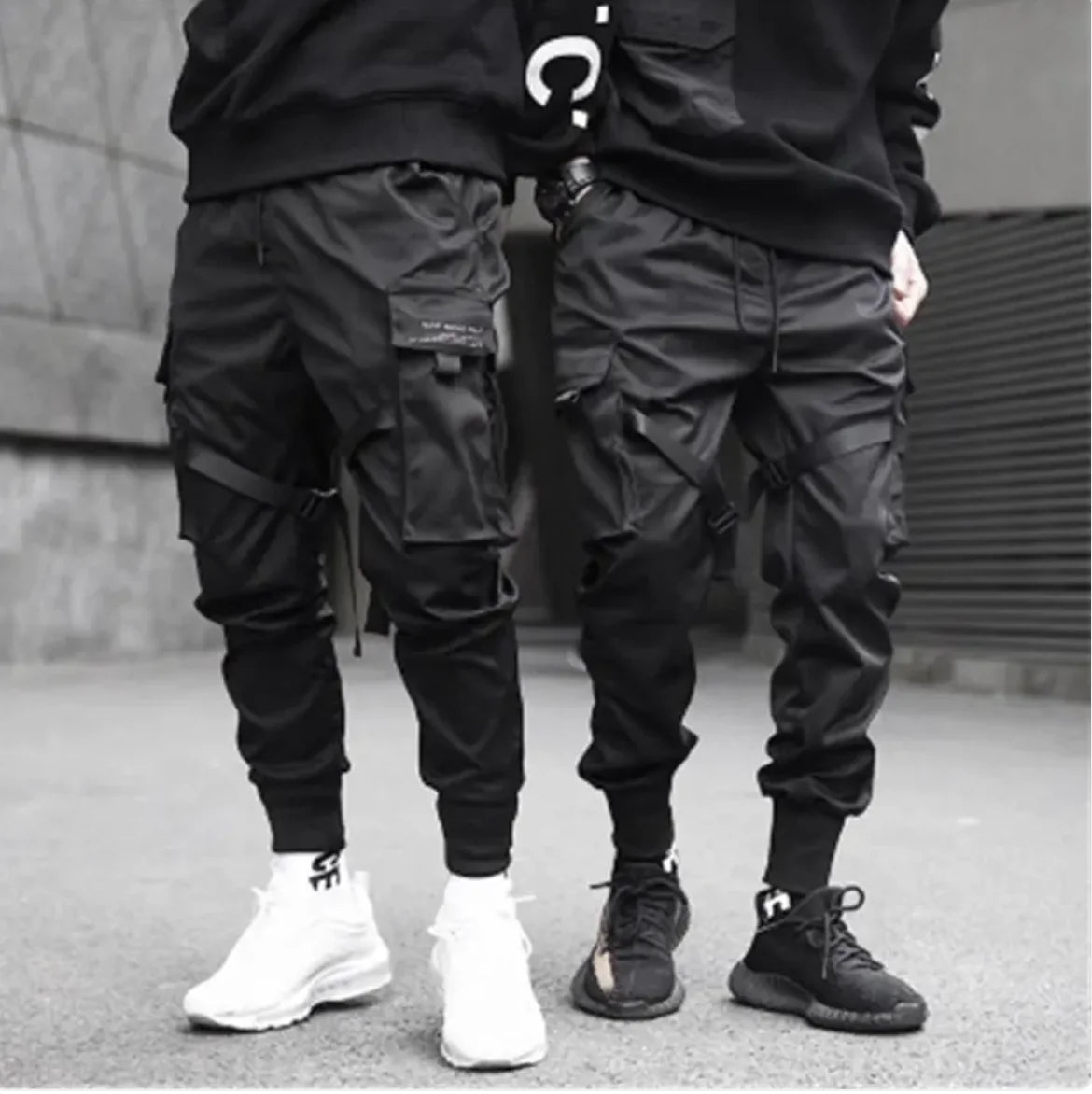 Black Jogging Sports Pants - Men's Athletic Trousers