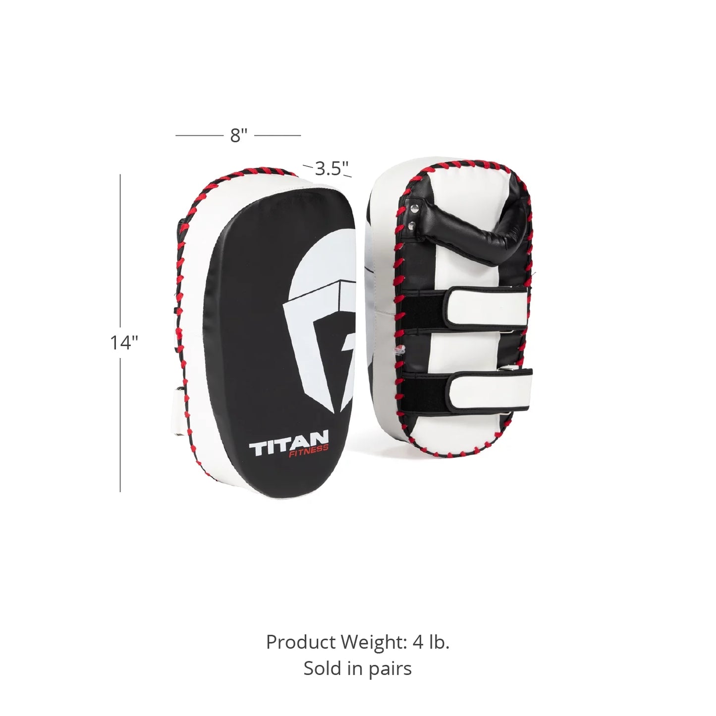 Muay Thai Pads 14" X 8" Set of 2 Protect Limb Strike Kick MMA