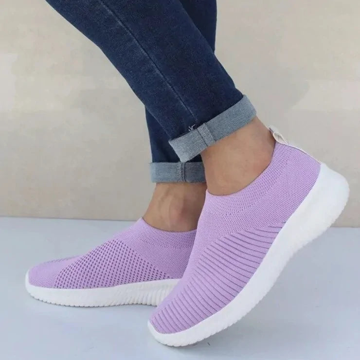 Small Flat Knitted Shoes